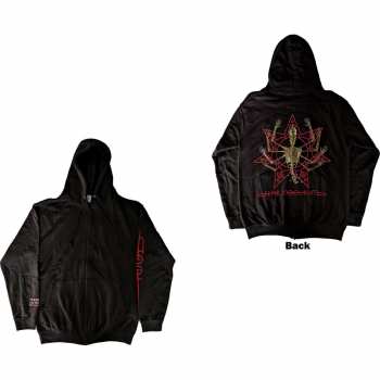 Merch Tool: Tool Unisex Zipped Hoodie: Skeleton Tour 2022 (back Print) (small) (ex-tour) S