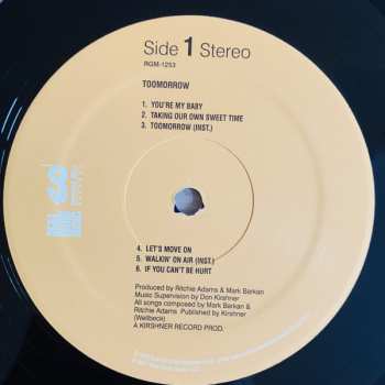 LP Toomorrow: Toomorrow CLR