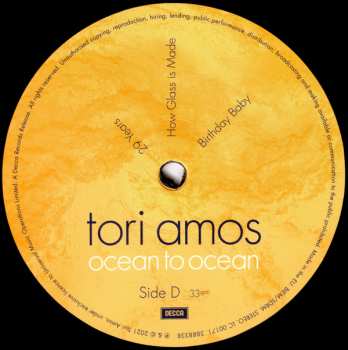 2LP Tori Amos: Ocean to Ocean