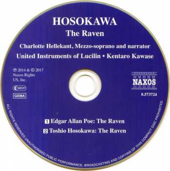 CD Charlotte Hellekant: The Raven