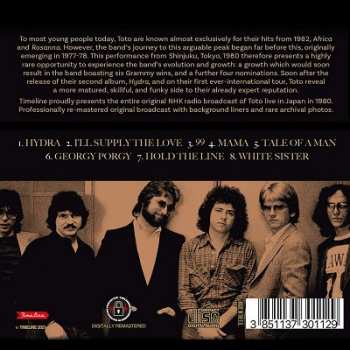 CD Toto: Live In Japan 1980