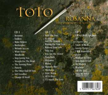 3CD/Dobozkészlet Toto: Rosanna - The Very Best Of Toto