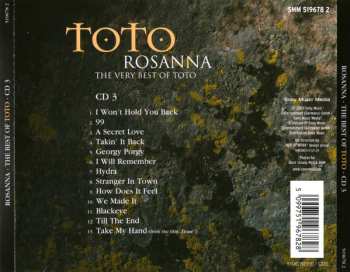 3CD/Dobozkészlet Toto: Rosanna - The Very Best Of Toto