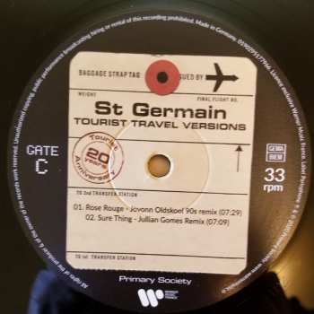 2LP St Germain: Tourist Travel Versions