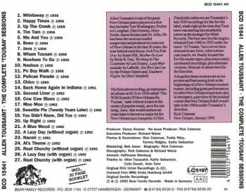 CD Tousan: The Wild Sound Of New Orleans - The Complete 'Tousan' Sessions