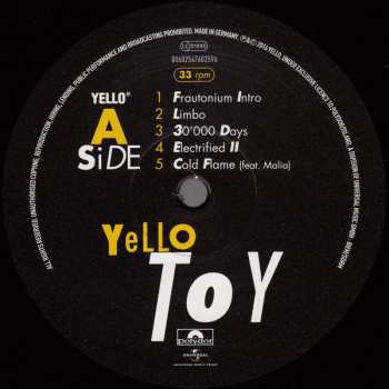 2LP Yello: Toy