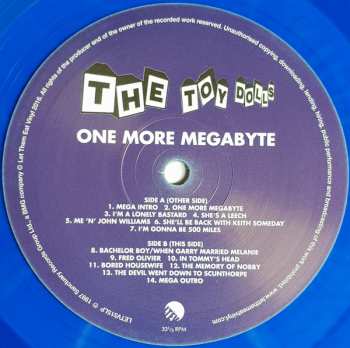LP Toy Dolls: One More Megabyte LTD | CLR