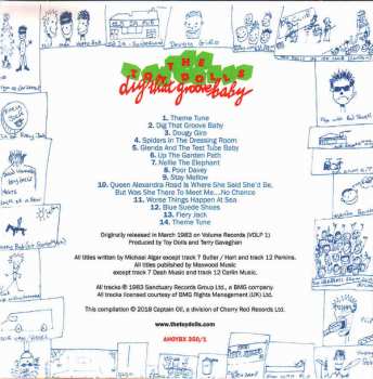 5CD/Dobozkészlet Toy Dolls: The Albums 1983-87