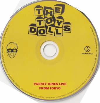 5CD/Dobozkészlet Toy Dolls: The Albums 1989-93
