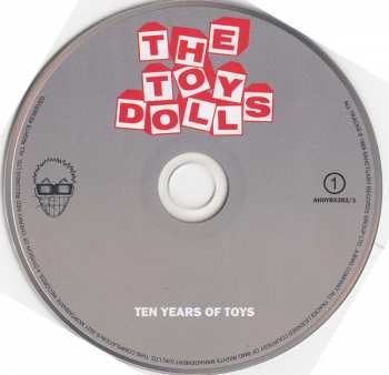 5CD/Dobozkészlet Toy Dolls: The Albums 1989-93