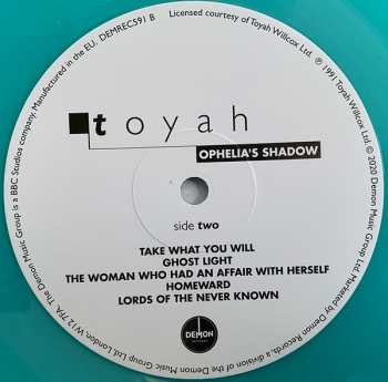 LP Toyah: Ophelia's Shadow CLR