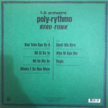 LP T.P. Orchestre Poly-Rythmo: Afro-Funk Vol-1