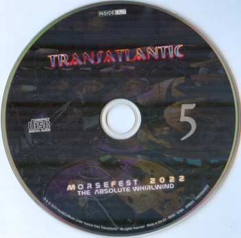 5CD/2Blu-ray Transatlantic: Morsefest 2022 (The Absolute Whirlwind) LTD
