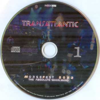 5CD/2Blu-ray Transatlantic: Morsefest 2022 (The Absolute Whirlwind) LTD