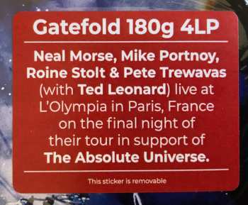 4LP Transatlantic: The Final Flight: Live At L'Olympia