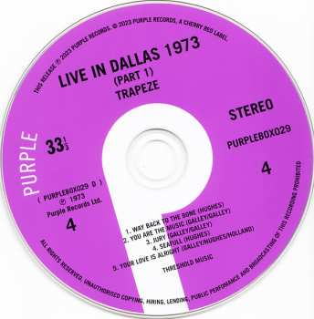 6CD/Dobozkészlet Trapeze: Don't Stop The Music Complete Recordings Vol 1 1970 - 1992