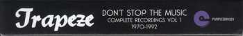 6CD/Dobozkészlet Trapeze: Don't Stop The Music Complete Recordings Vol 1 1970 - 1992