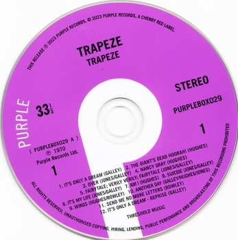 6CD/Dobozkészlet Trapeze: Don't Stop The Music Complete Recordings Vol 1 1970 - 1992