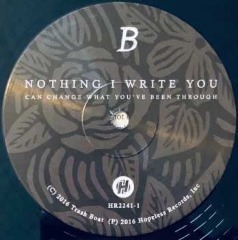 LP Trash Boat: Nothing I Write You Can Change What You've Been Through