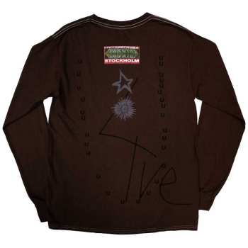 Merch Travis Scott: Travis Scott Unisex Long Sleeve T-shirt: Summer Run 2023 Stockholm (back Print & Ex-tour) (small) S