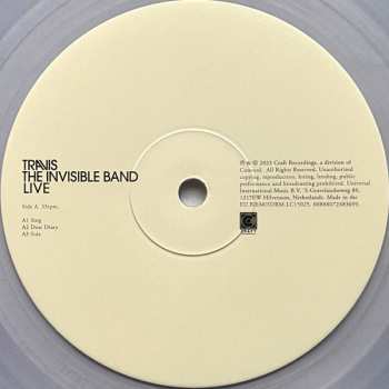 2LP Travis: The Invisible Band Live CLR
