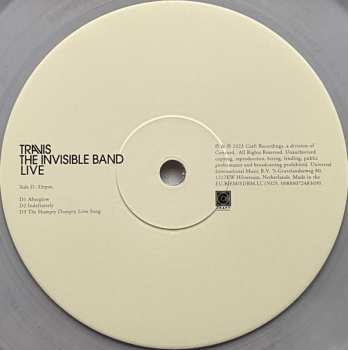 2LP Travis: The Invisible Band Live CLR