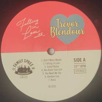 LP Trevor Blendour: Falling In Love With...