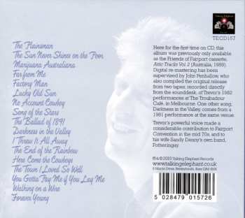 CD Trevor Lucas: Live at The Troubadour