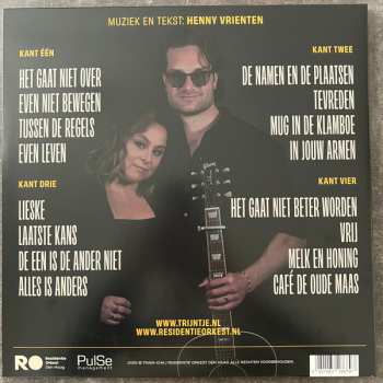 2LP Trijntje Oosterhuis: Trijntje Zingt Vrienten Met Vrienten Samen Met Residentie Orkest Den Haag CLR