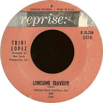 Album Trini Lopez: Kansas City