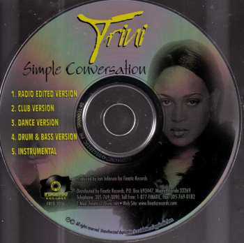 CD Trini Jacobs: Simple Conversation