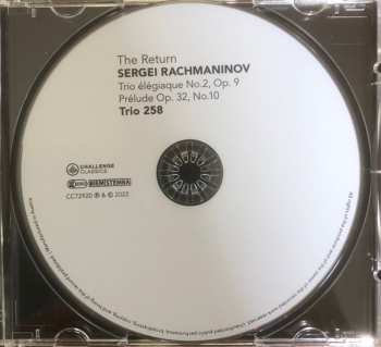 CD Sergei Vasilyevich Rachmaninoff: The Return