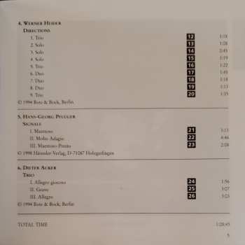 CD Andreas Willscher: Dedication