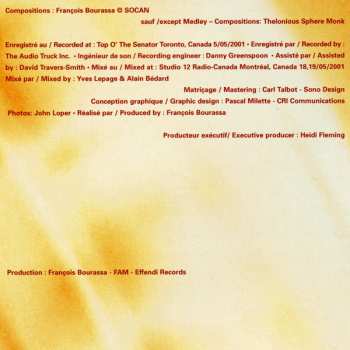 CD Trio François Bourassa: Live