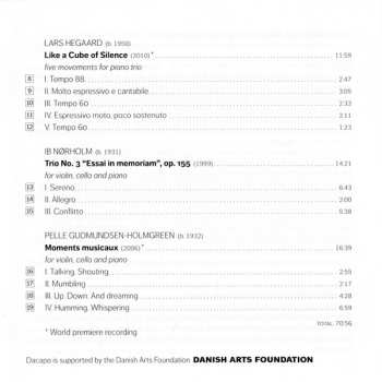 CD Trio Ismena: Five Danish Piano Trios