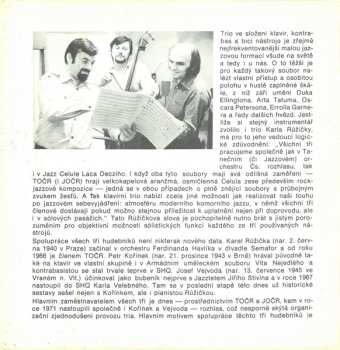 SP Karel Růžička Trio: Mini Jazz Klub 4