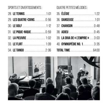 CD Trio Satie: L'Heure Satie: Satie And His Songs