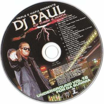 CD Three 6 Mafia: Underground Vol. 16 (For Da Summa)