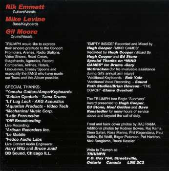 CD Triumph: Stages