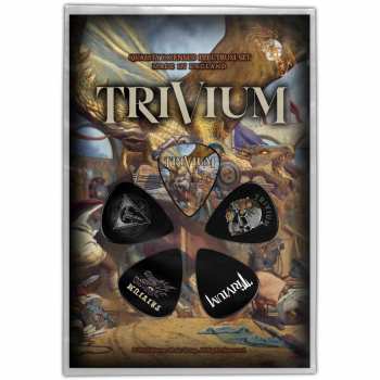 Merch Trivium: Gitár pengető készlet In The Court Of The Dragon
