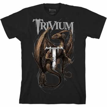 Merch Trivium: Póló Perched Dragon