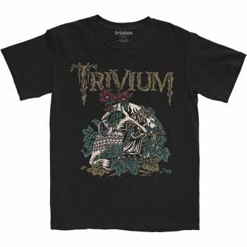 Merch Trivium: Póló Skelly Flower 