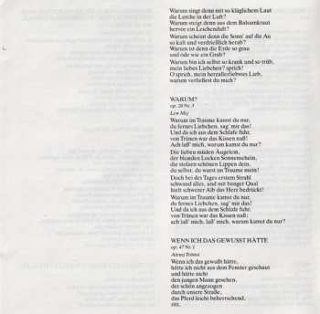 CD Pyotr Ilyich Tchaikovsky: Lieder 