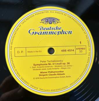 LP Pyotr Ilyich Tchaikovsky: Symphonie Nr. 4 LTD | NUM