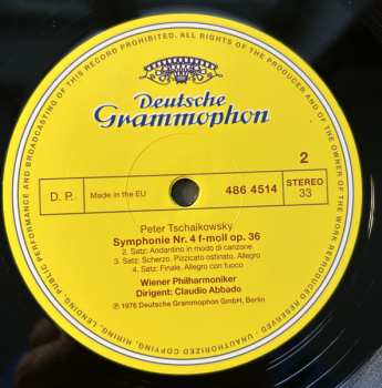 LP Pyotr Ilyich Tchaikovsky: Symphonie Nr. 4 LTD | NUM