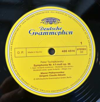 LP Pyotr Ilyich Tchaikovsky: Symphonie Nr. 4 LTD | NUM