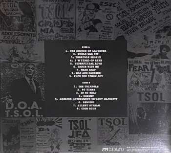 LP T.S.O.L.: Who's Screwin' Who? Greatest Non-Hits History CLR