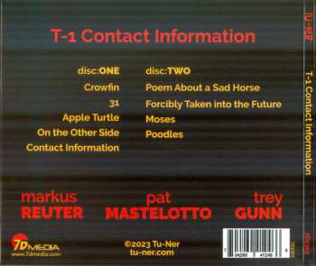 2CD Tu-Ner: T-1 Contact Information