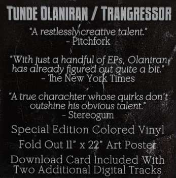 LP Tunde Olaniran: Transgressor CLR