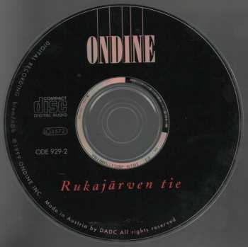 CD Tuomas Kantelinen: Rukajärven Tie (Ambush / Musiikkia Elokuvasta)